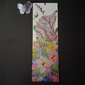 Completed Diamond Art Bookmark